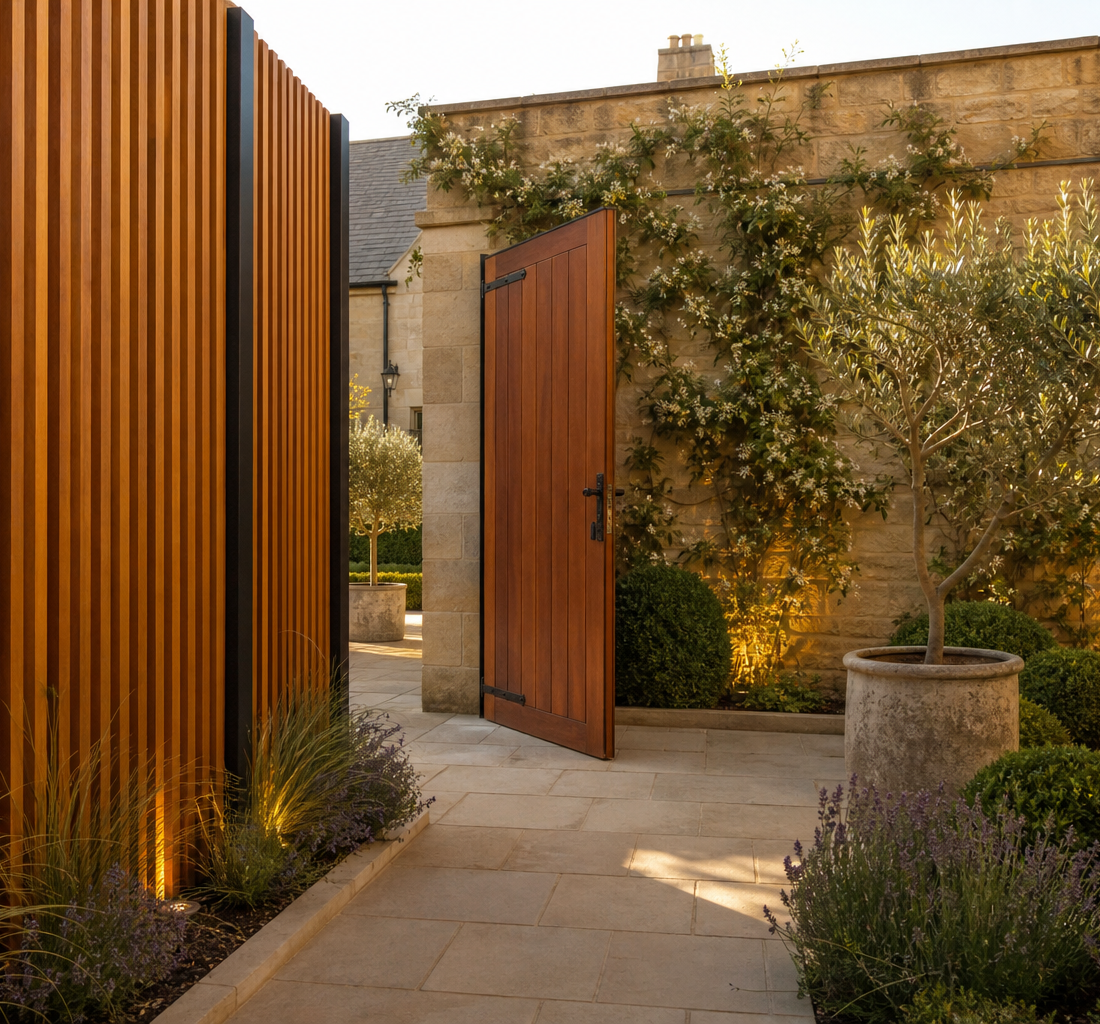 From a run of panels to a full garden boundary